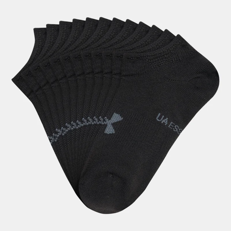 Under Armour Kids' Essential No-Show Socks (6-Pack)